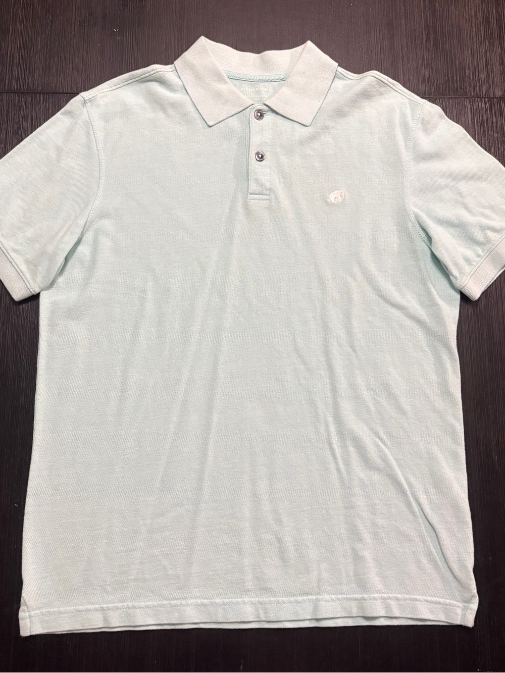 Banana Republic Light Mint Green Polo Shirt
